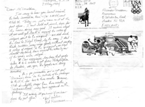 Letter from Giovanni’s Room